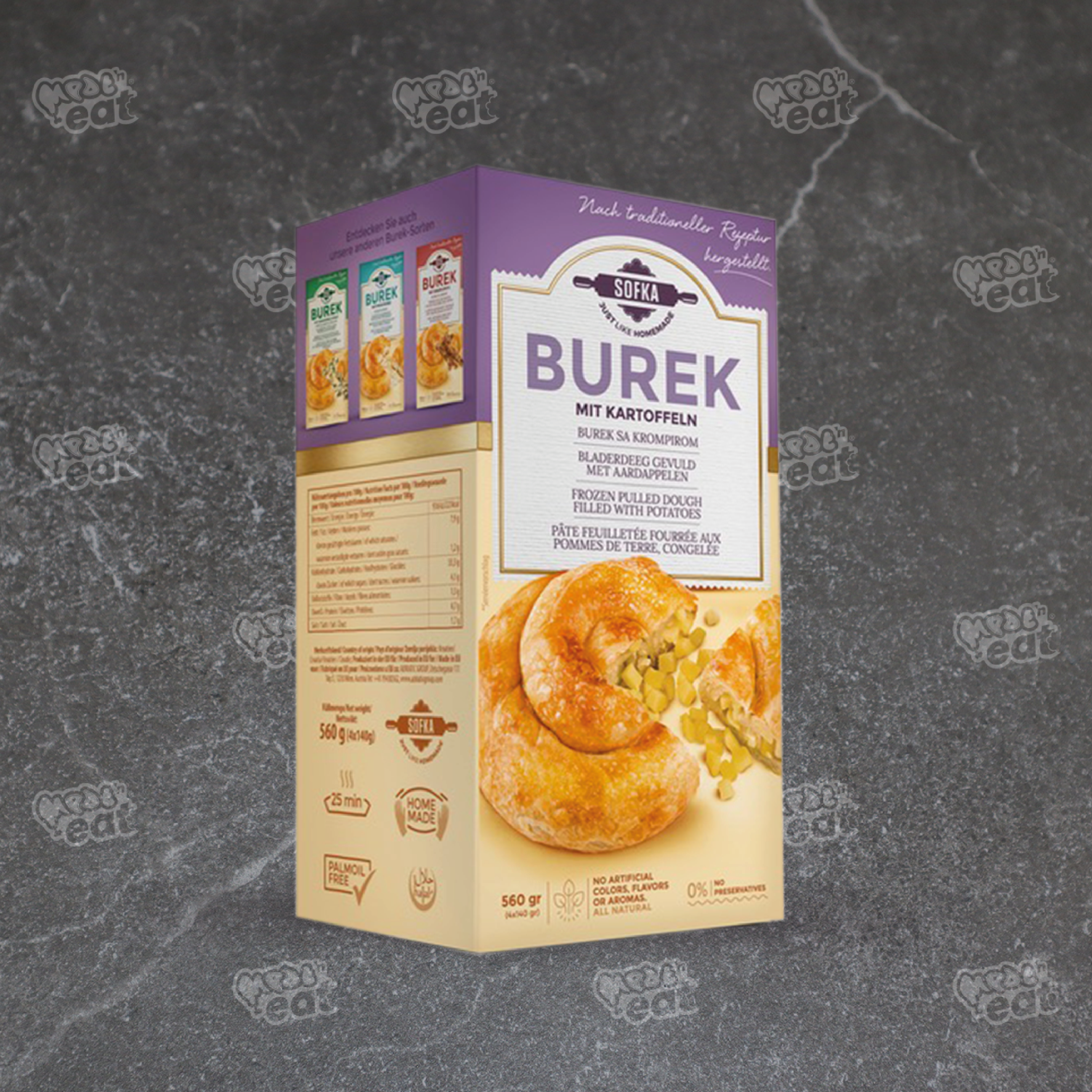 Burek Aardappelen 560 gram